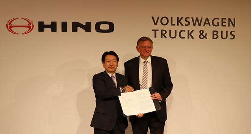  - Volkswagen Truck & Bus s'associe à Hino