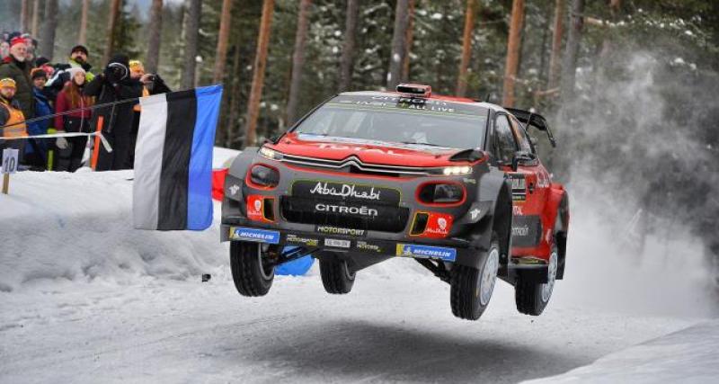  - WRC 2018 : Ostberg dans la Citroën C3 pour 2 rallyes de plus