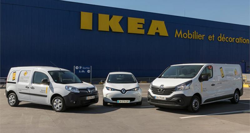  - Des Renault en location chez Ikea