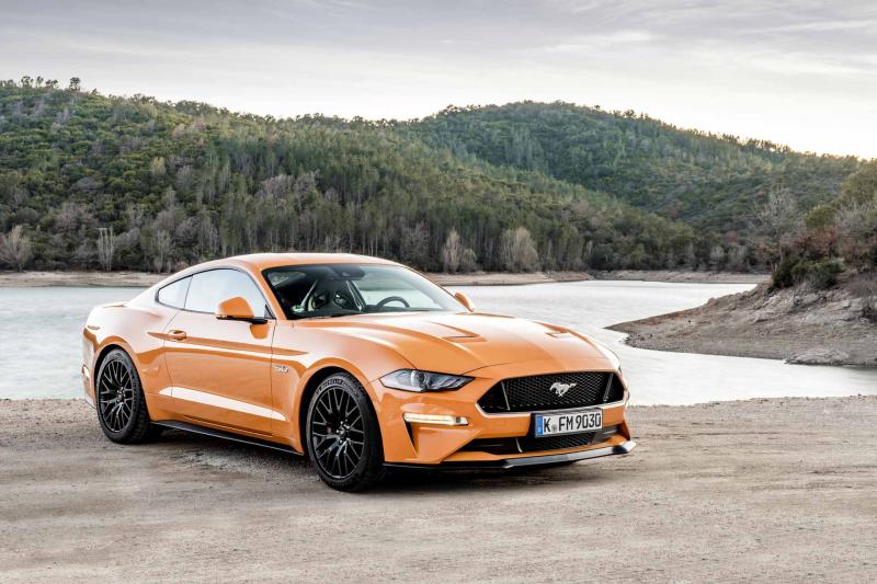 Essai Ford Mustang GT : burn in USA 1