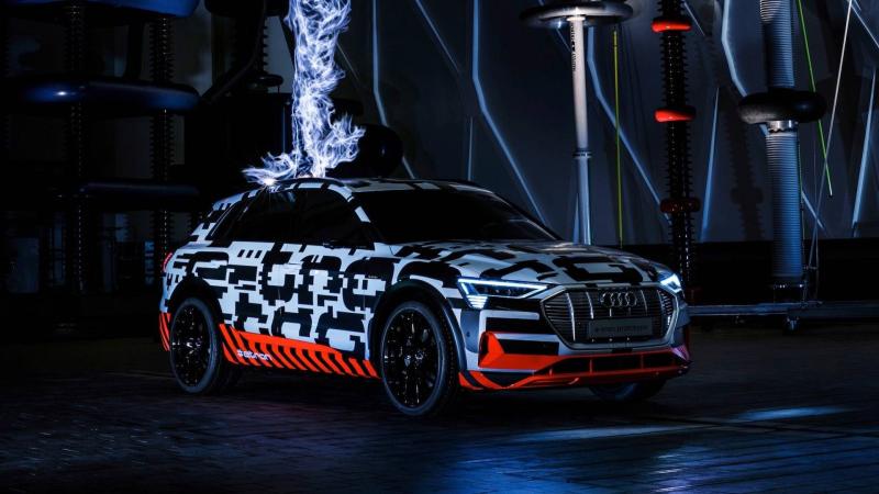  - Recharge 150 kW et 400 km pour l’Audi E-tron 1