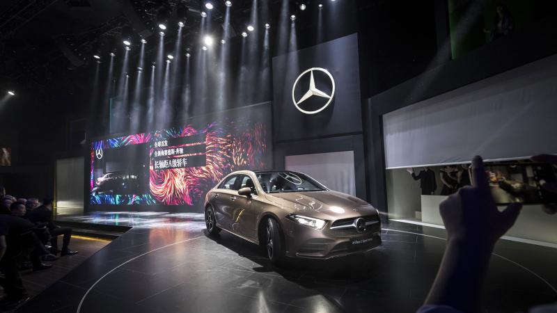  - Pékin 2018 : Mercedes Classe-A 4 portes 1