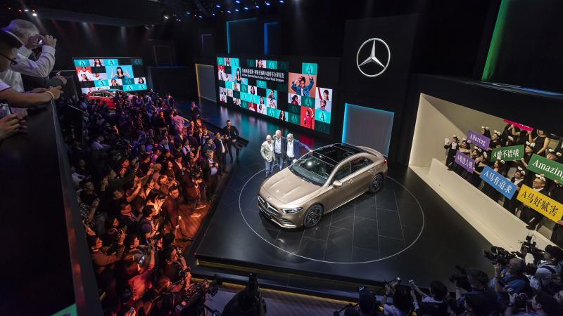  - Pékin 2018 : Mercedes Classe-A 4 portes 1