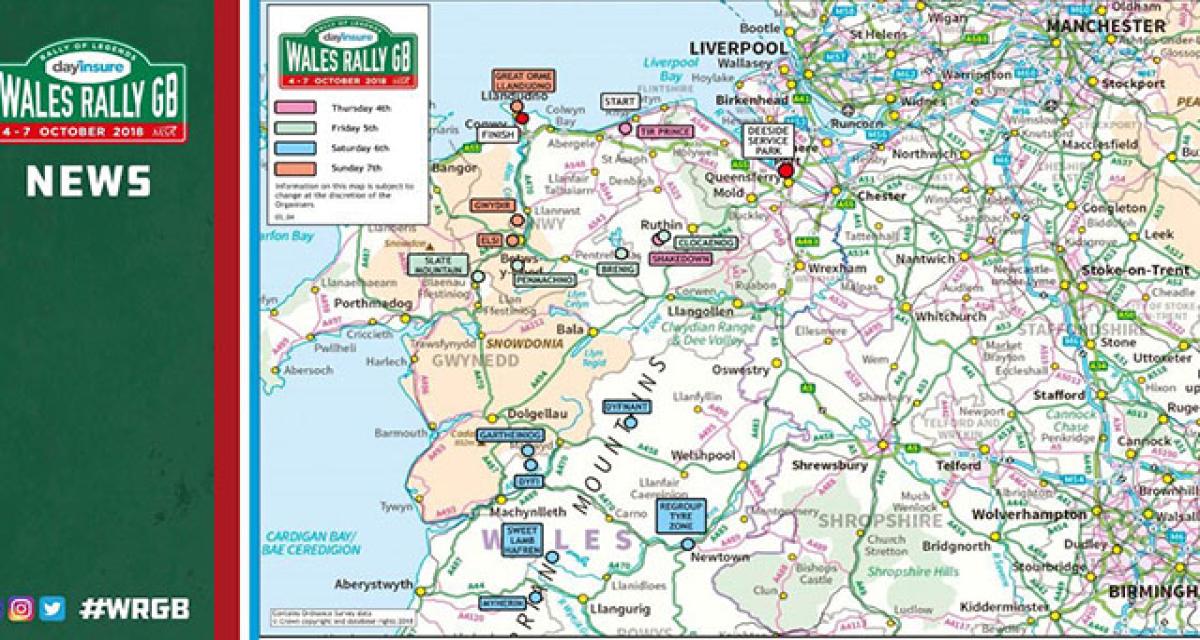 WRC : le tracé du Wales évolue