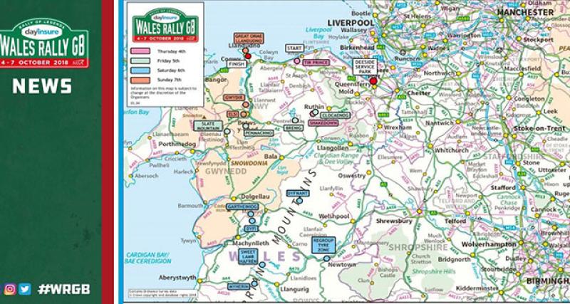  - WRC : le tracé du Wales évolue