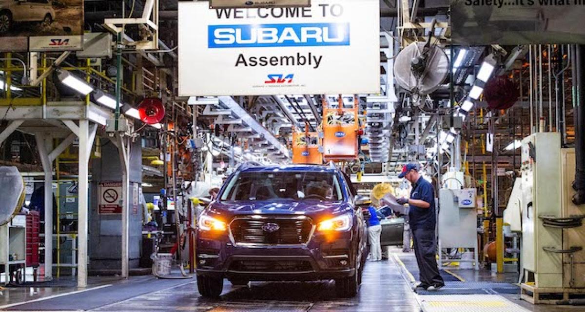 Début de production pour le Subaru Ascent