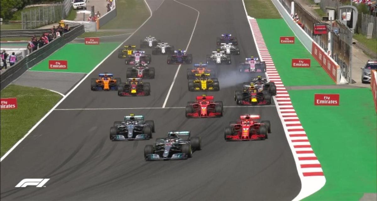 F1 - Espagne 2018 : Hamilton devant Bottas et Verstappen