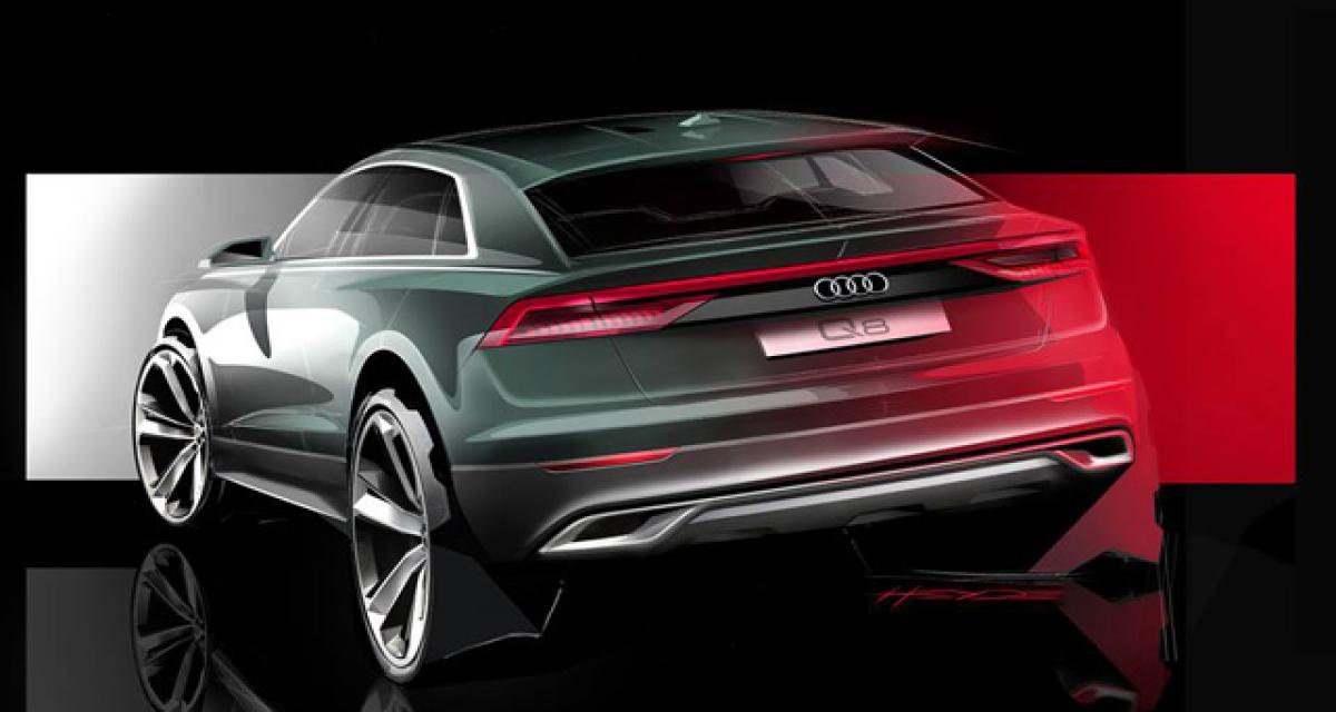 Audi Q8 : en mode teasing