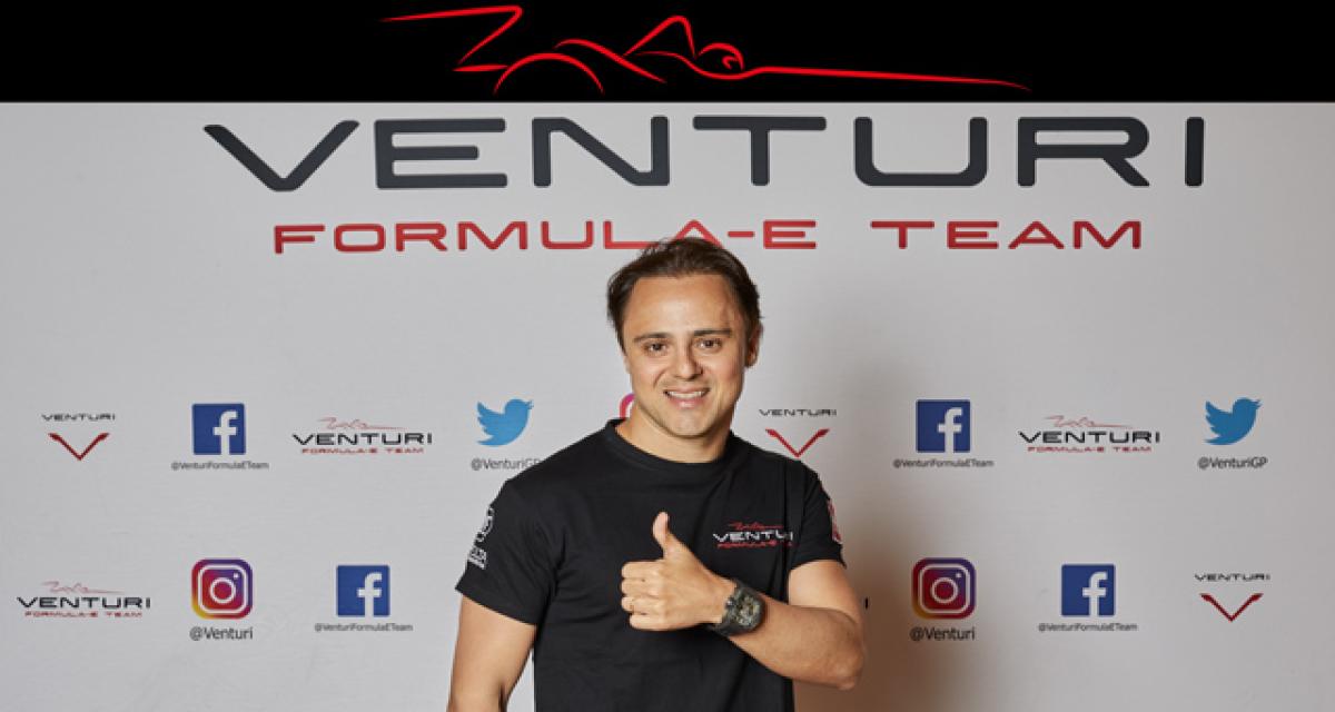 Formule E : Felipe Massa signe avec Venturi
