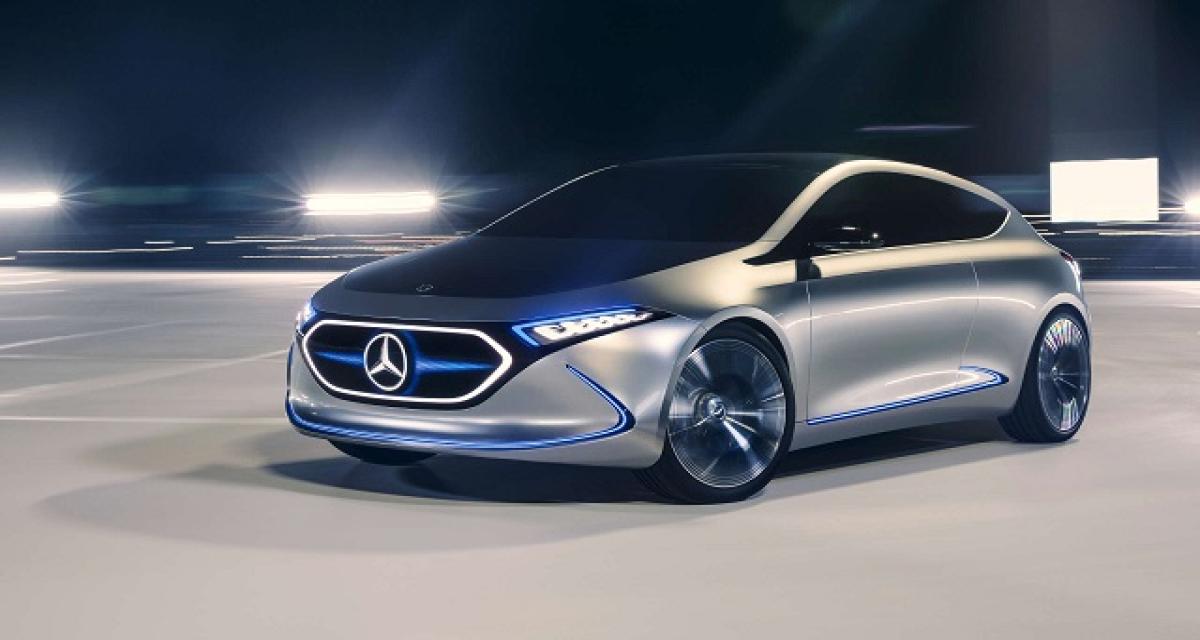 La Mercedes EQA sera produite à Hambach