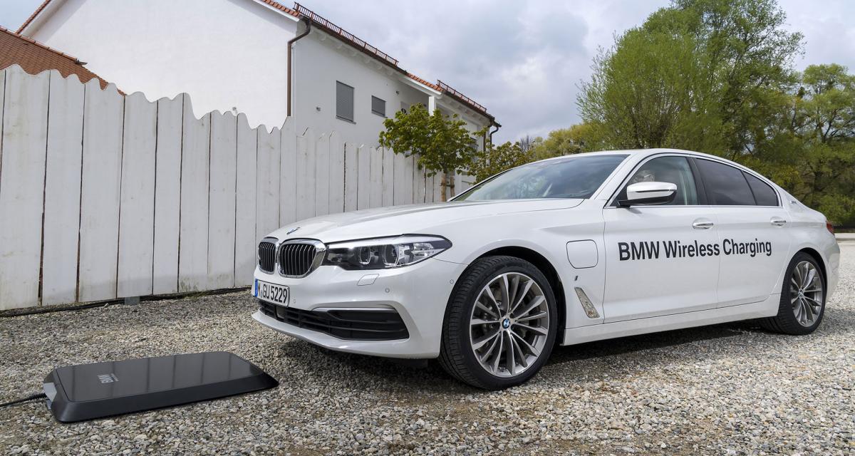 BMW lance sa recharge sans fil