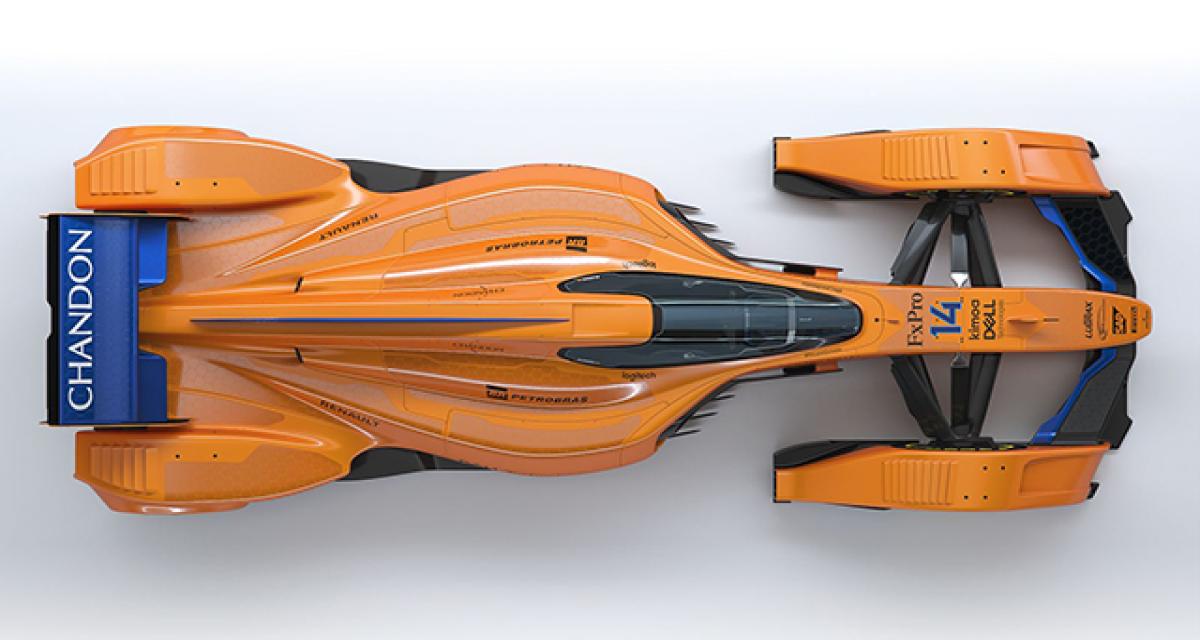 McLaren X2 ou la F1 du futur