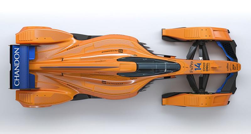  - McLaren X2 ou la F1 du futur
