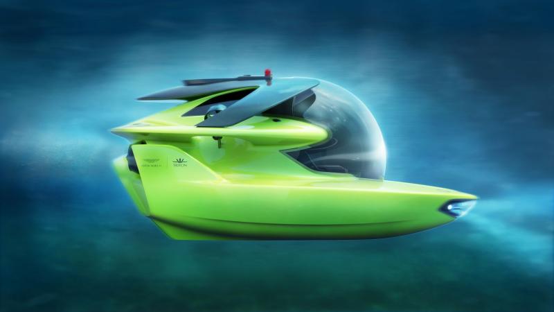 Project Neptune, le sous-marin dessiné par Aston Martin 1