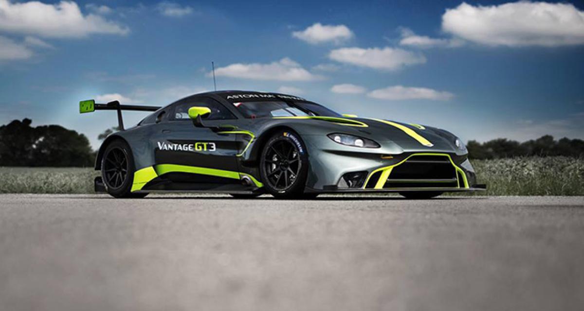 Aston Martin dévoile les nouvelles Vantage GT3 et GT4