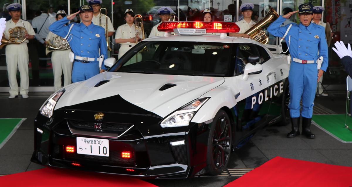 La police japonaise reçoit sa première Nissan GT-R R35