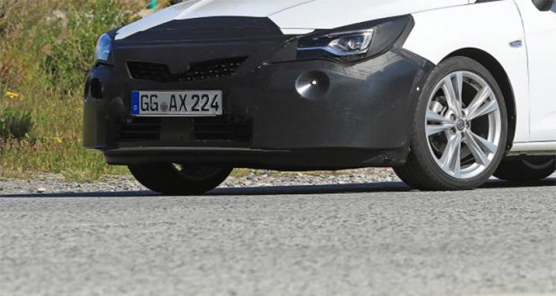  - L'Opel Astra restylée surprise