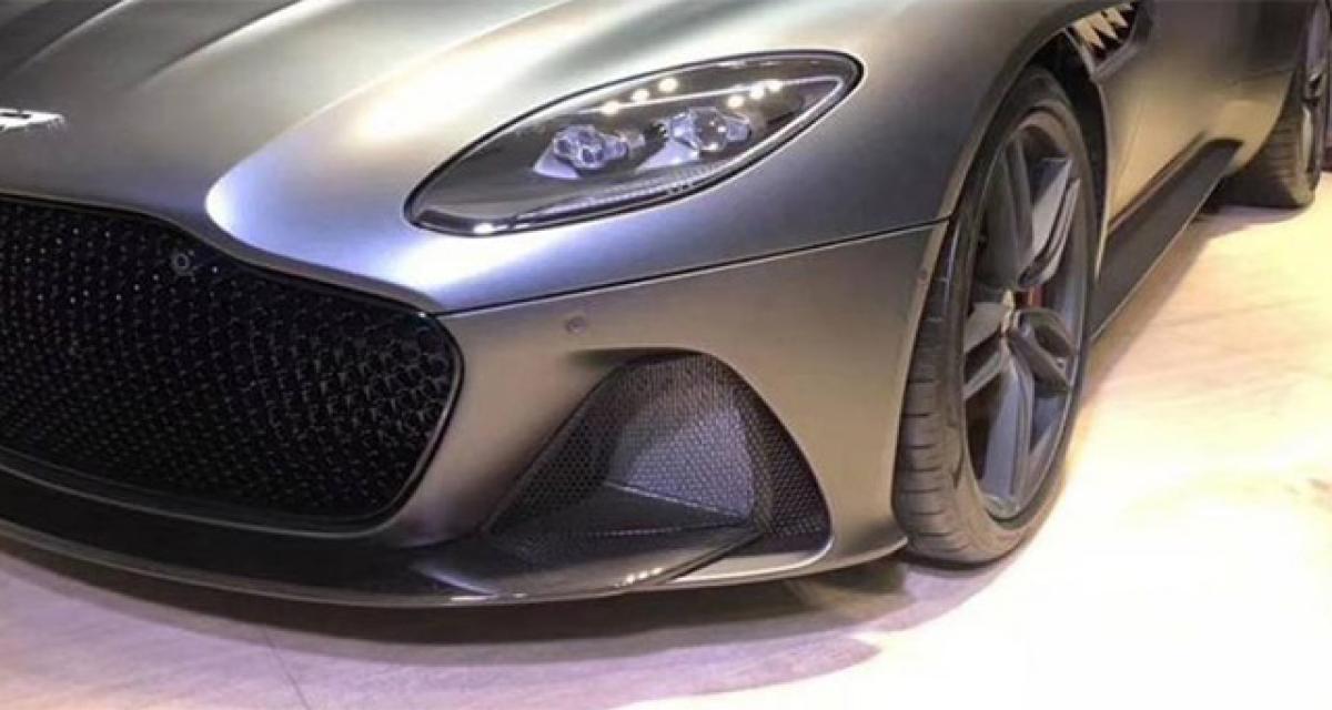 L'Aston Martin DBS Superleggera en avance