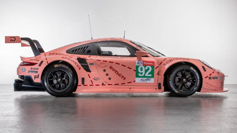  - 24 Heures du Mans 2018 : Les Porsche 911 RSR officielles prennent des couleurs 1