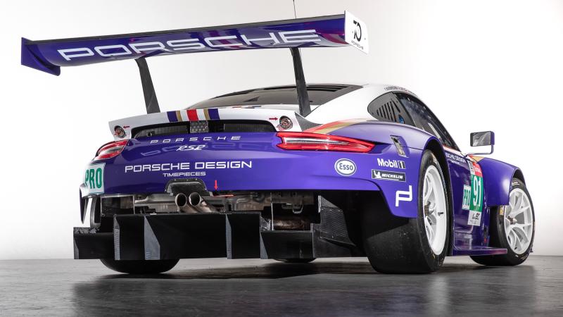 24 Heures du Mans 2018 : Les Porsche 911 RSR officielles prennent des couleurs 1