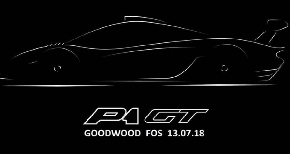 La McLaren P1 GT présentée à Goodwood