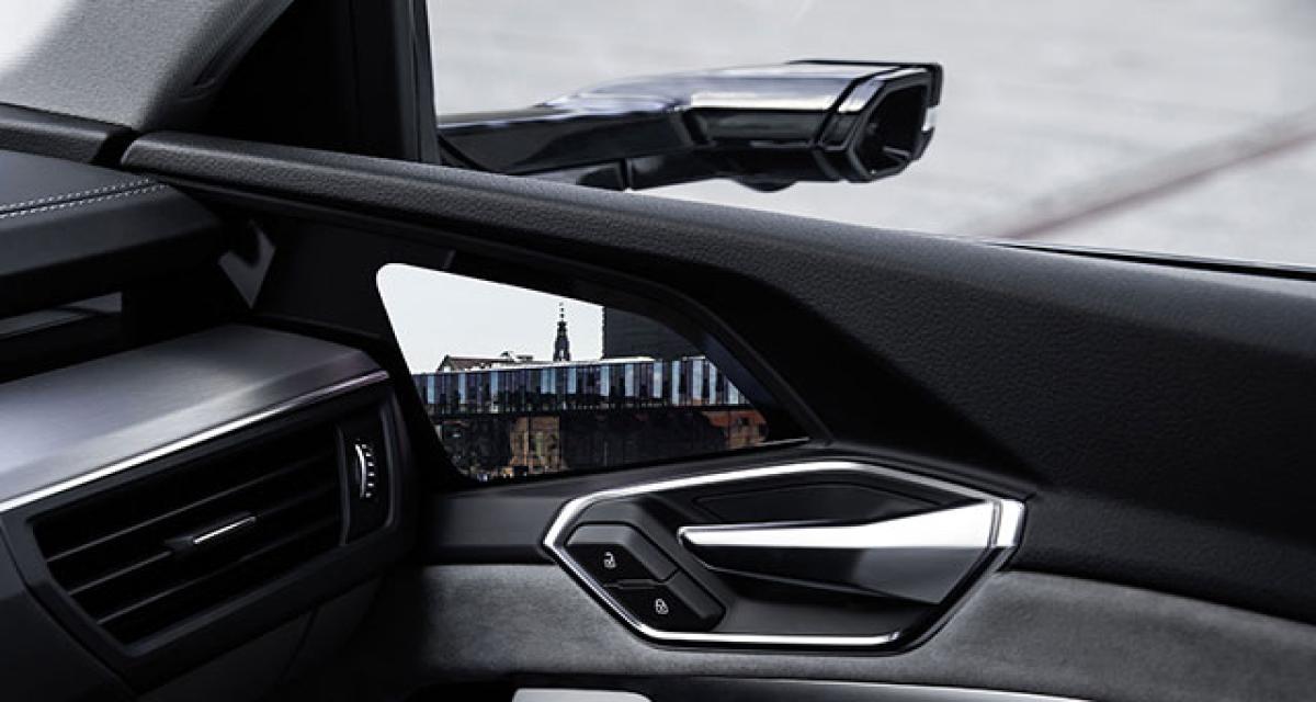 L'Audi eTron montre son intérieur et ses rétros