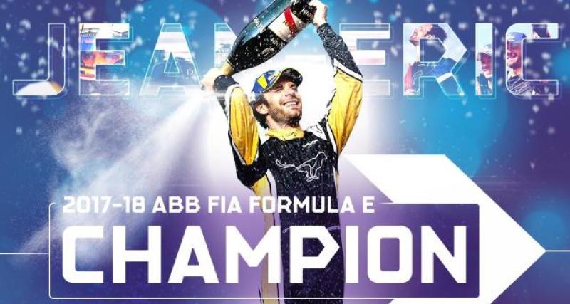  - Formule E - New York #1 2018 : Vergne champion du monde !