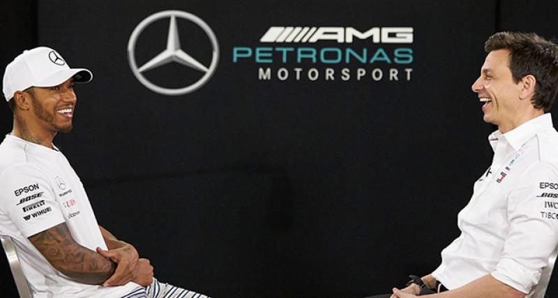  - F1 : Hamilton continue avec Mercedes