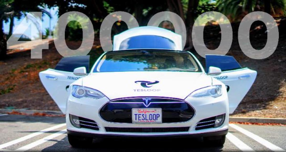 Une Tesla Model S avec plus de 640 000 km au compteur
