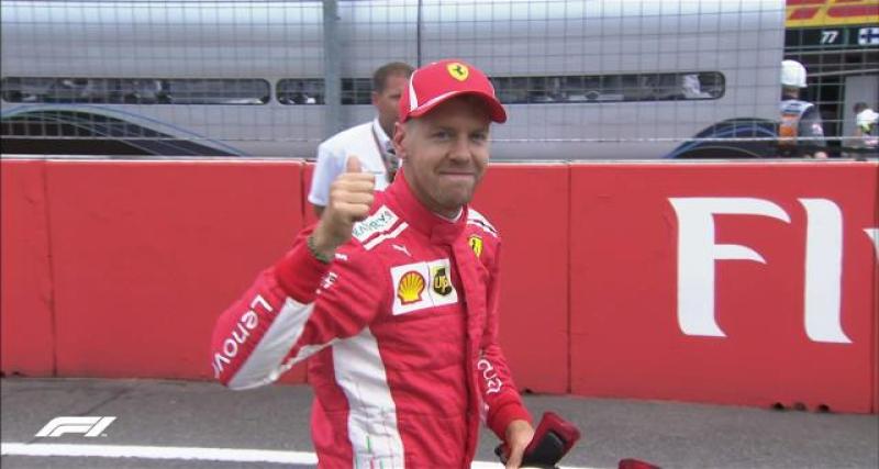  - F1 Allemagne 2018 - qualifications : Vettel en pole, Hamilton abandonne