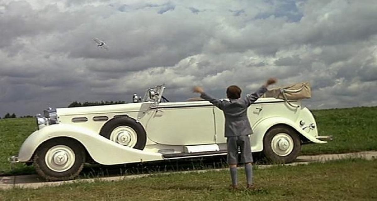 Festival de cames : Bébel et une (fausse) Mercedes 540K dans L'as des as (1982)