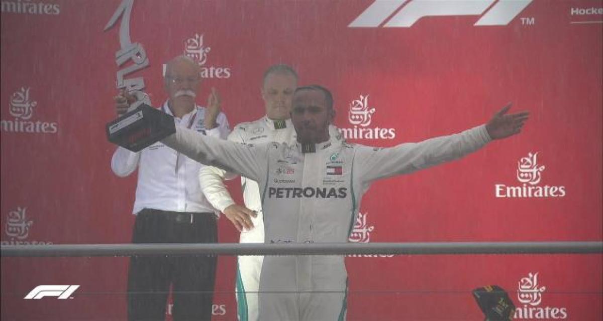 F1 - Allemagne 2018 : Hamilton fait la danse de la pluie et gagne