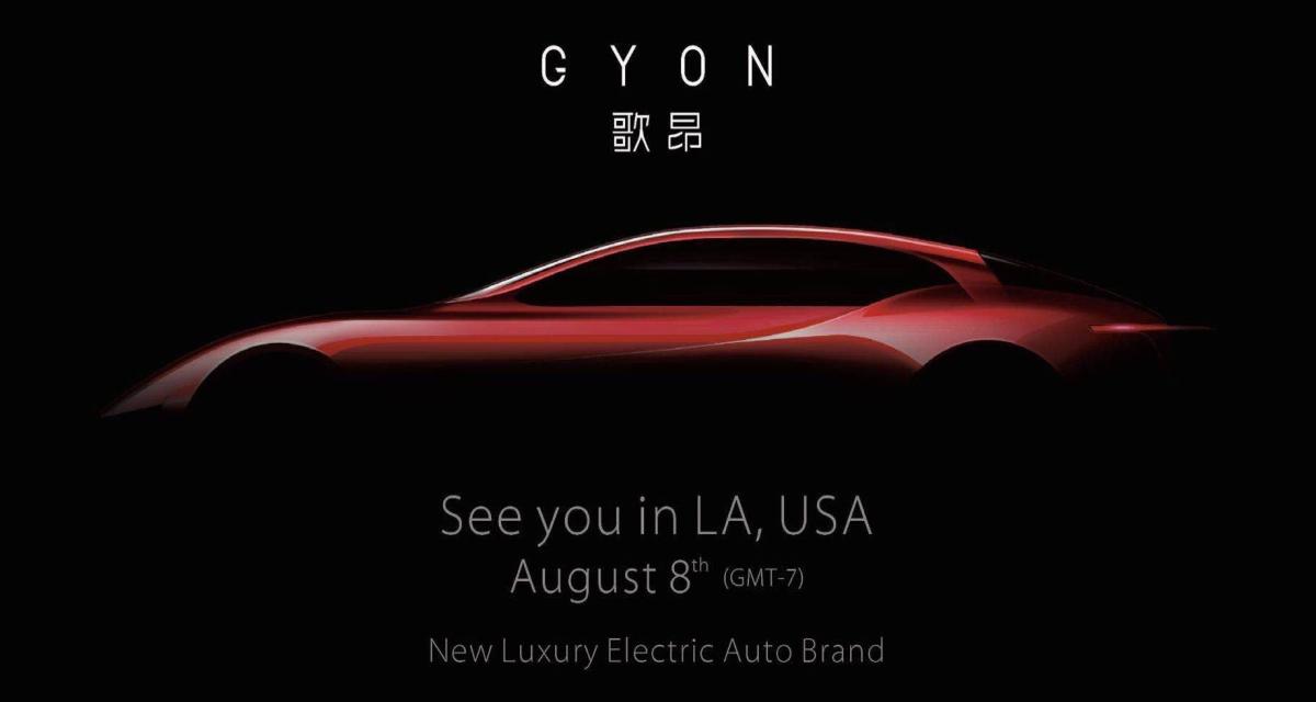 Encore une nouvelle marque chinoise, Gyon