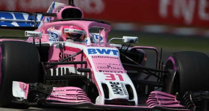  - F1 2018 - Force India sous administration judiciaire