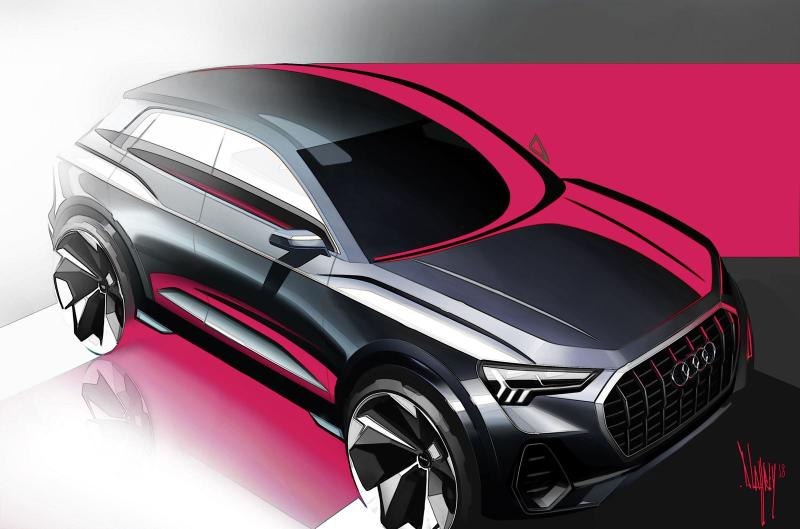  - Nouvel Audi Q3 : face agressive 3