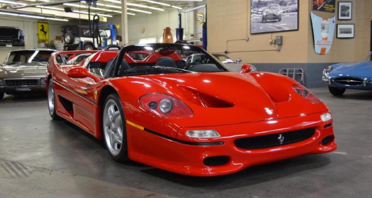 Le dernier prototype de Ferrari F50 en vente