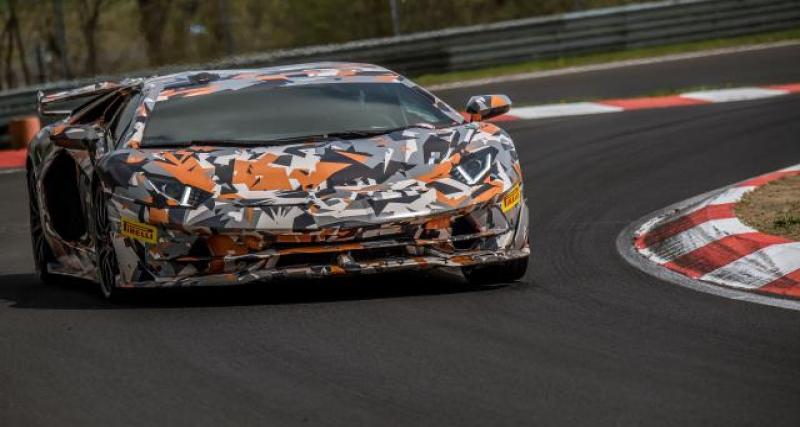  - La Lamborghini Aventador SVJ bat le record du Nürburgring