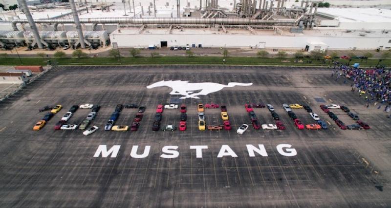  - 10 millions de Ford Mustang