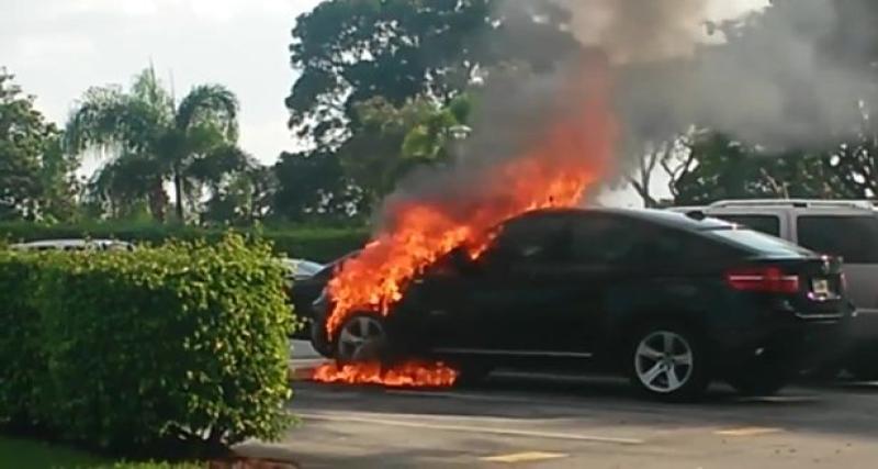  - BMW rappelle ses véhicules avant qu'ils ne prennent feu