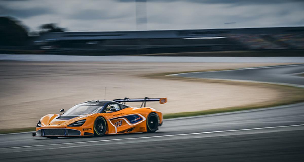 La McLaren 720S GT3 en vrai