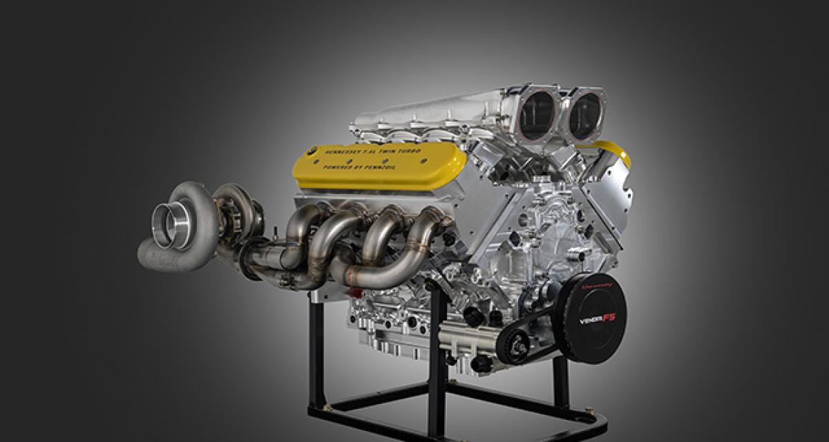 Hennessey présente le moteur de la Venom F5