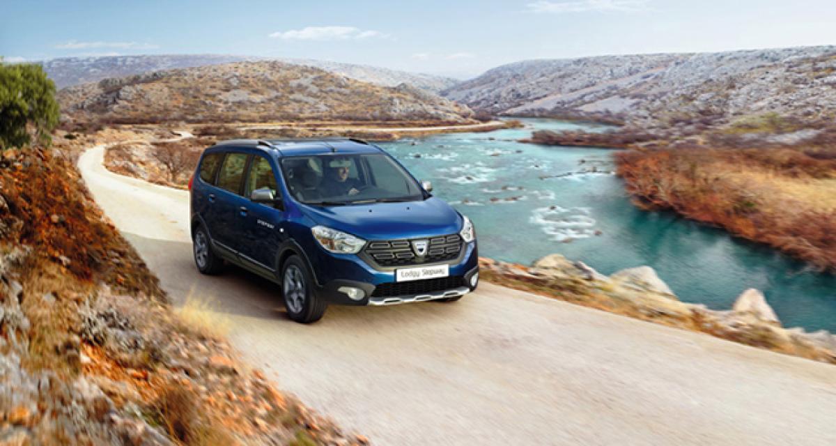 Les Dacia Lodgy et Dokker adoptent le Blue dCi évolué
