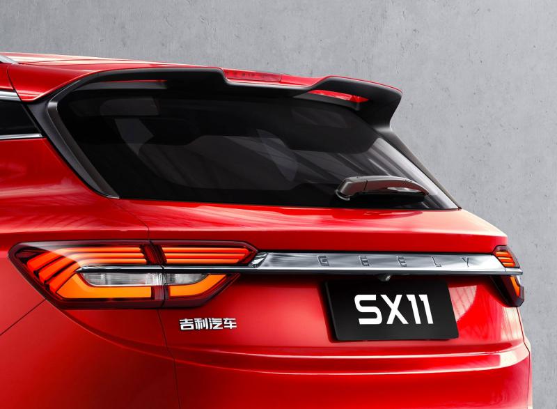  - Geely SX11, un œil sur l'export 1