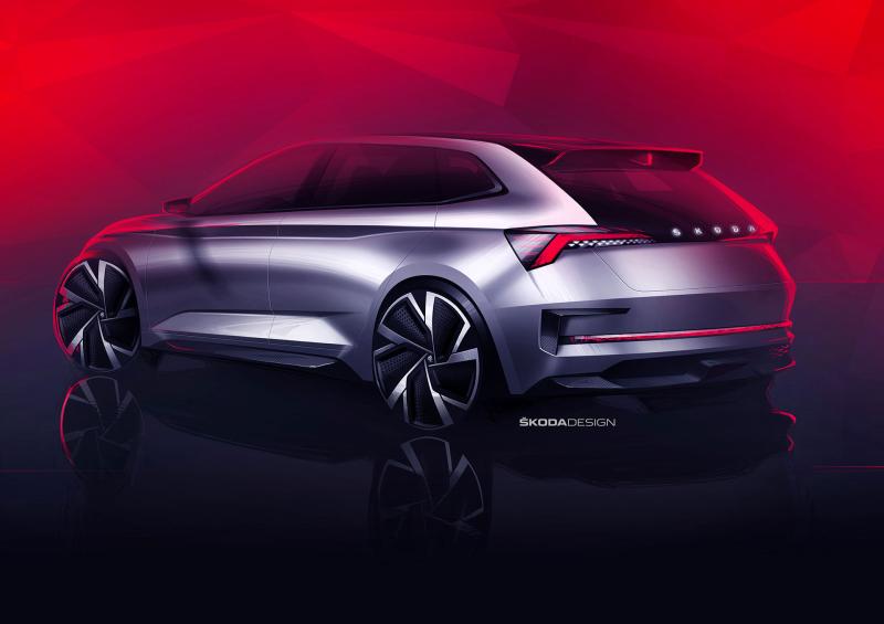  - Paris 2018 : Skoda Vision RS Concept, future compacte 1