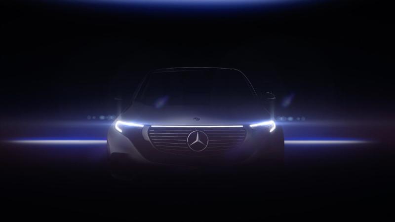 Nouveau teaser Mercedes EQC 1