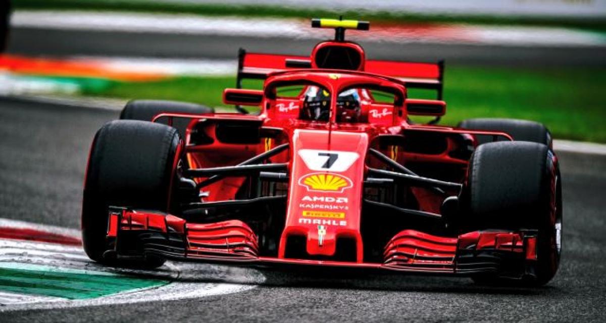 F1 - Monza 2018 qualifications : Räikkönen en pole en Italie