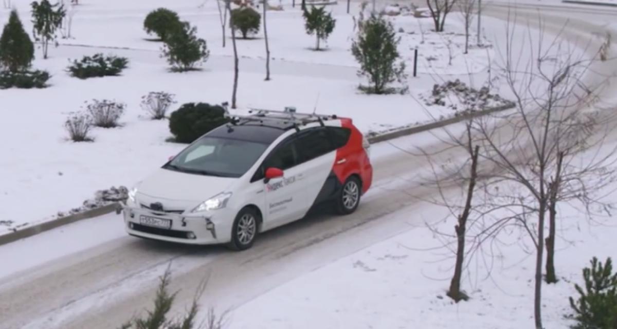 Yandex : tests de taxi autonome en conditions réelles