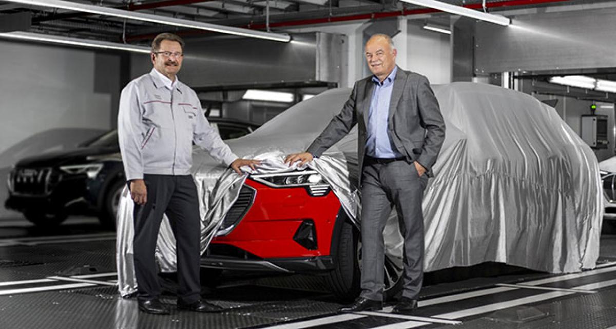 Audi lance la production du SUV électrique eTron