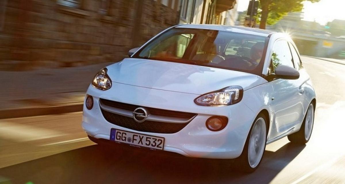 Opel : fin de l'Adam, victime d'un manque de rentabilité