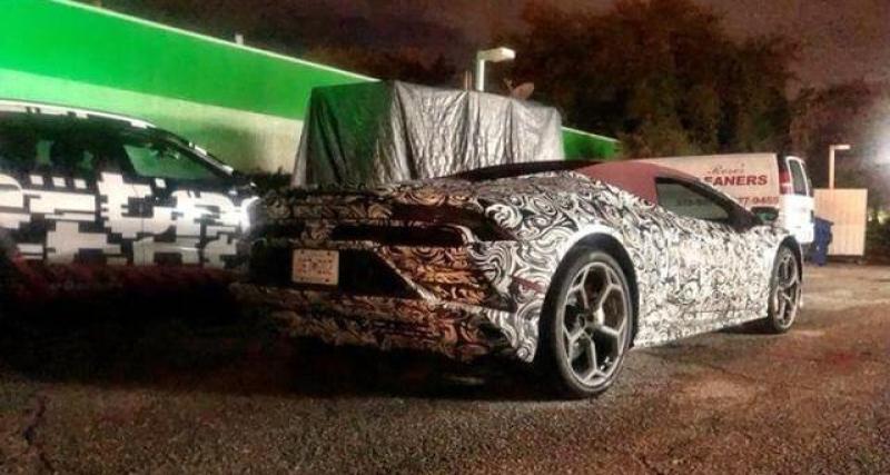  - Spyshots : Lamborghini Huracán restylée